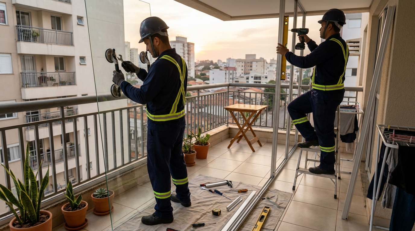 Divisórias em Vidro em Blumenau‑SC