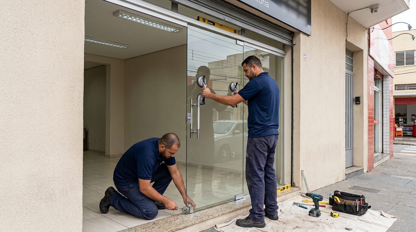 Portas Residenciais e Comerciais em Blumenau‑SC